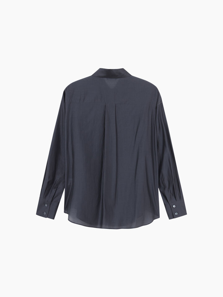 Camicia grigio scuro con tasche - sisley k camicie - Grigio Scuro | Sisley K image number 3